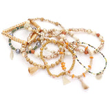 Gold Leaves Bracelets