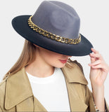 FADED FEDORA-Gray