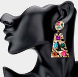 Rocks ‘R’ Us Earrings- Multi-Color