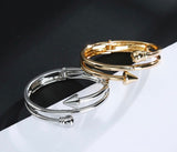 Arrow Cuff Bracelet- Silver