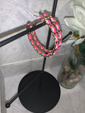 Leather & Links (Hot Pink)