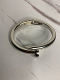 Tough as Nails Cuff Bracelet- Silver