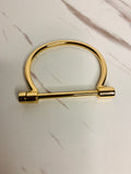 Don’t SCREW with Me Bracelet-Gold