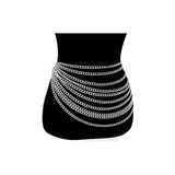CHAIN REACTION LINK BELT! Silver