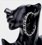 Leather & Links (Black/Silver)