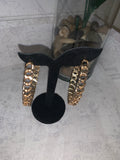 We Linking Earrings!  Gold