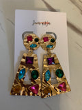 Rocks ‘R’ Us Earrings- Multi-Color