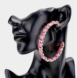 Leather & Links (Hot Pink)