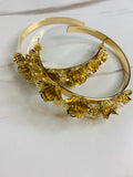 Golden Flowers-Earrings