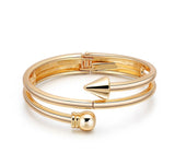 Arrow Cuff Bracelet- Gold