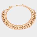 Cuban Link Up Anklet