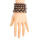 Ball Out Bracelets- Gun Metal