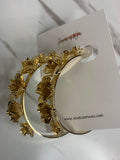 Golden Flowers-Earrings
