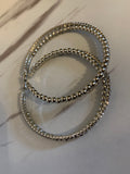 Double the Fun Earrings- Silver