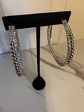 Double the Fun Earrings- Silver