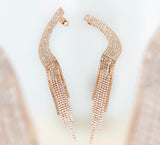 Cuffin’ Szn Earrings-Gold/Bling