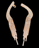Cuffin’ Szn Earrings-Gold/Bling